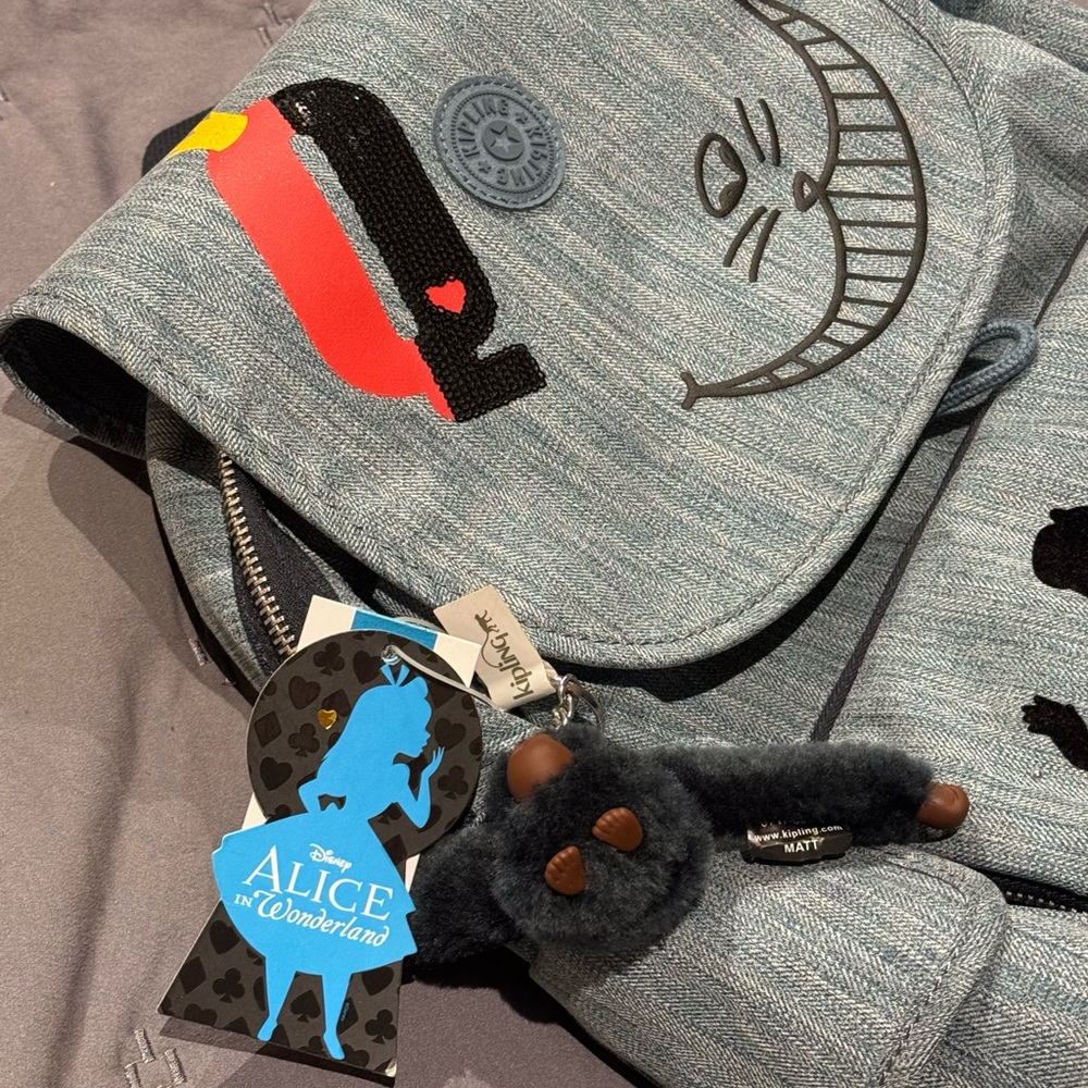 KIPLING Alice in Wonderland Backpack - Picture 2 of 10